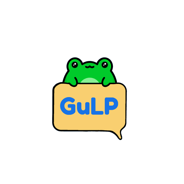 GuLP frog mascot